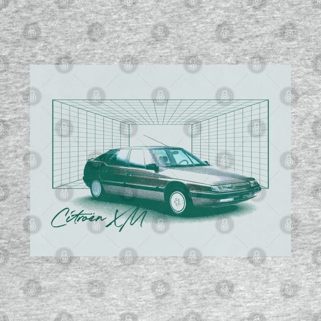 Citroen XM ---- 90s Style Vintage Aesthetic Car Design by unknown_pleasures